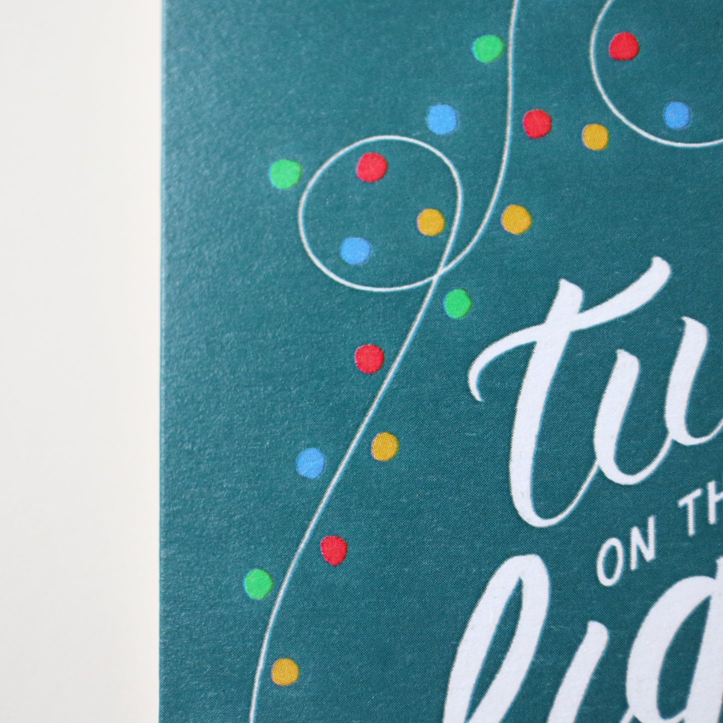 Turn on the lights greeting card