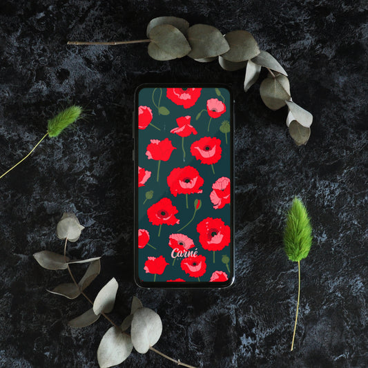 Poppies — phone wallpaper