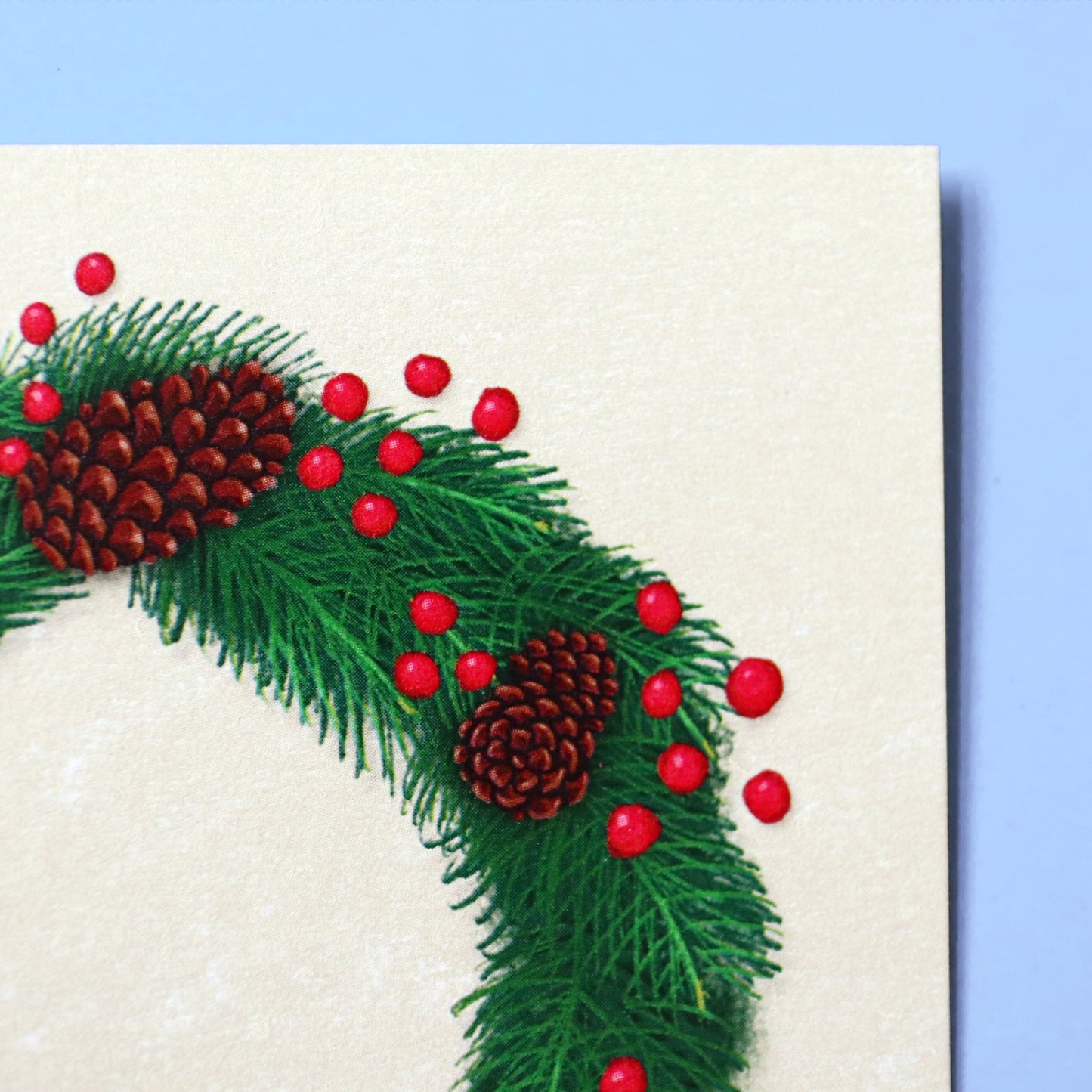 Merry & bright greeting card