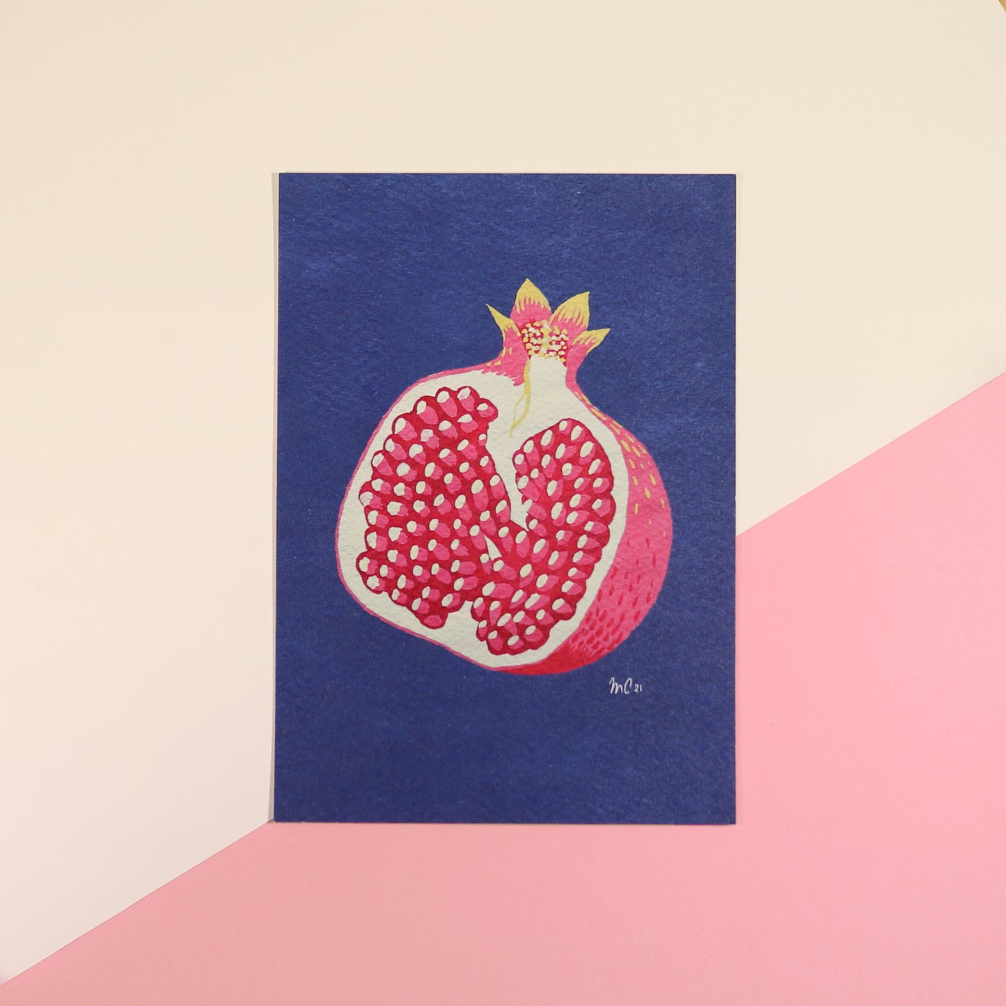 Pomegranate A5 Print