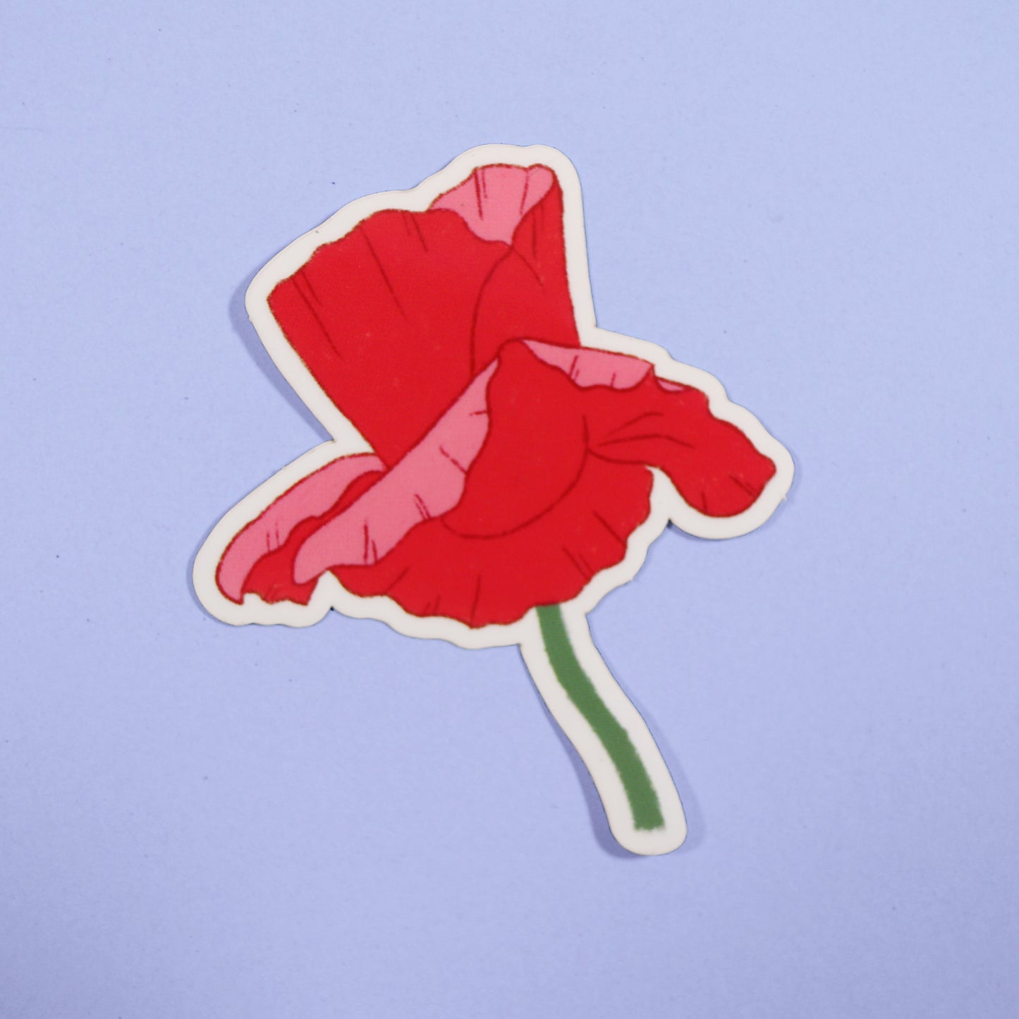 Poppies stickers set